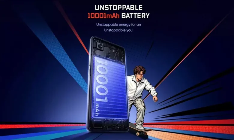 Realme Narzo Power 5G: смартфон с аккумулятором 10 001 мАч и защитой IP69