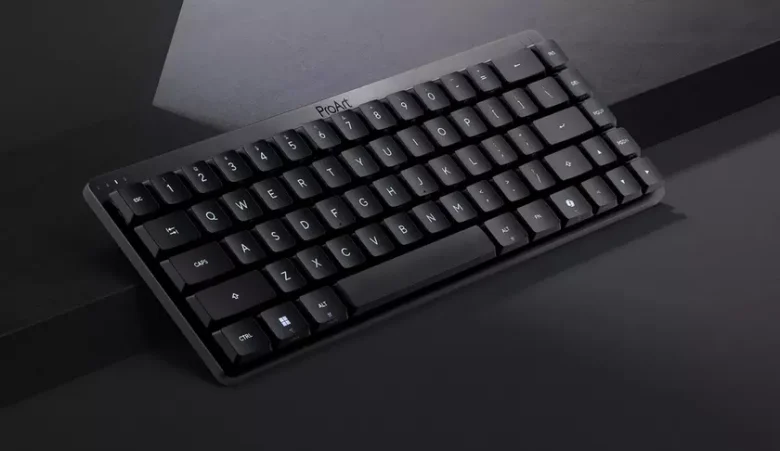 ASUS ProArt KD300: компактна механічна клавіатура з сенсорною панеллю для професіоналів