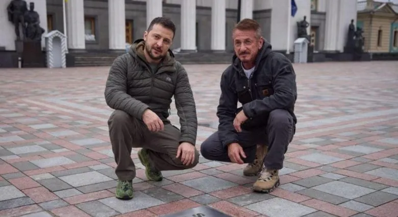 Шон Пенн подякував українським військовим за захист світу й засудив політику США