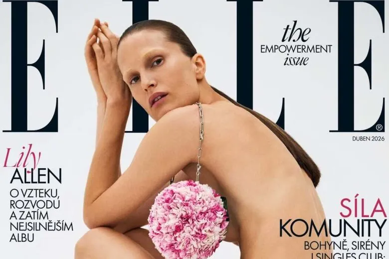 Алла Костромічова позировала обнаженной для обложки ELLE Чехия