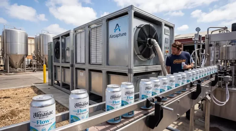 Almanac Beer Co. представила пиво Flow Clean Air Edition с CO2, полученным из воздуха