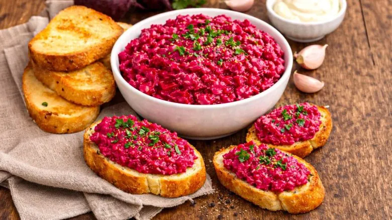 Рецепт нежной намазки из свеклы и феты: вкусная закуска за несколько минут
