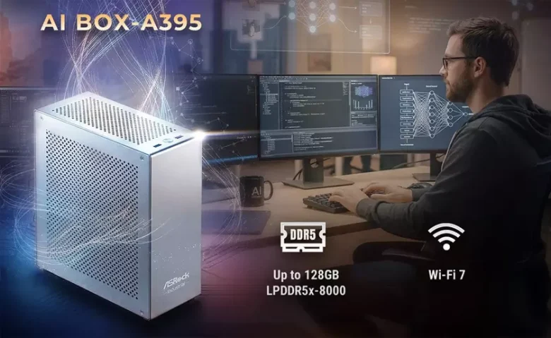 AI BOX-A395: технические характеристики мини-ПК с процессором Ryzen AI Max+ 395
