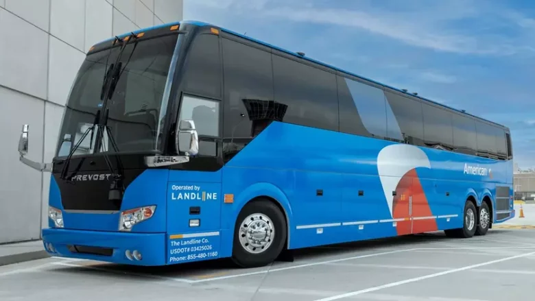 Landline оснастила премиальные автобусы Prevost спутниковым Wi-Fi Starlink