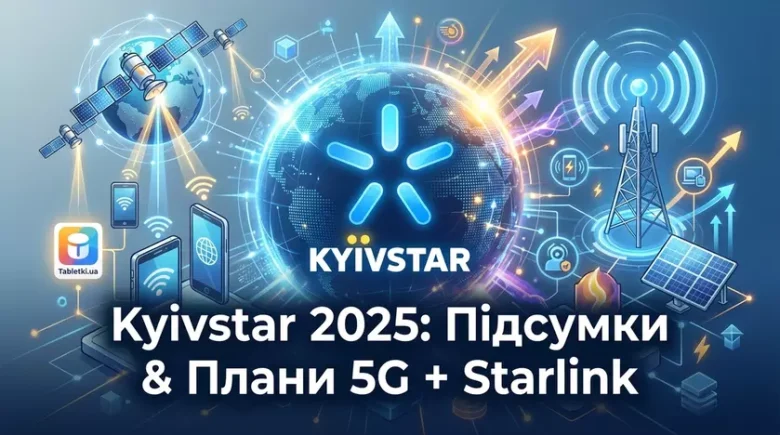 Kyivstar: 1,157 млрд доларів виручки, запуск Starlink та купівля Tabletki.ua у 2025 році