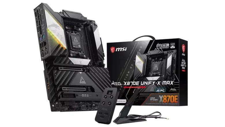 Огляд MSI MEG X870E Unify-X Max: екстремальний розгін і підтримка DDR5-10600