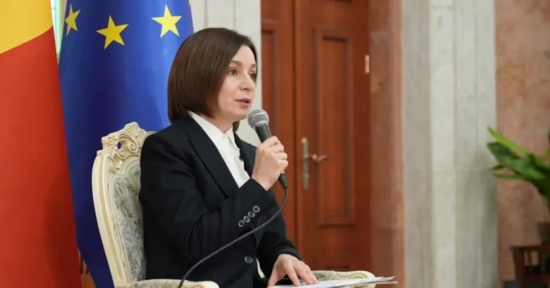 Санду обвинила Россию в экологической катастрофе на Днестре после атаки на ГЭС