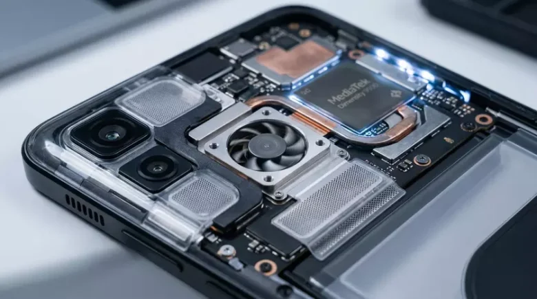 Redmi K90 Max оснащено вбудованим вентилятором для охолодження процесора Dimensity 9500