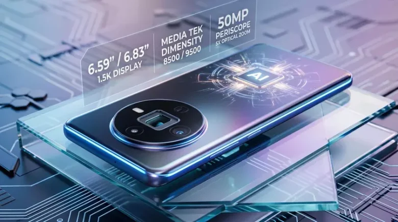 Новые смартфоны на Dimensity 9500 и 8500: характеристики и особенности утечки