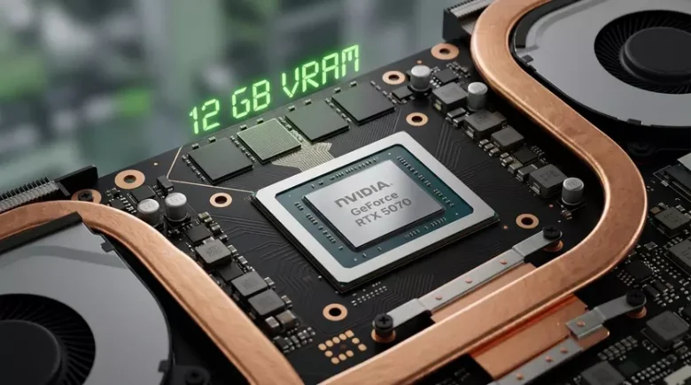 NVIDIA GeForce RTX 5070 Laptop отримала 12 ГБ відеопам’яті для ігрових ноутбуків