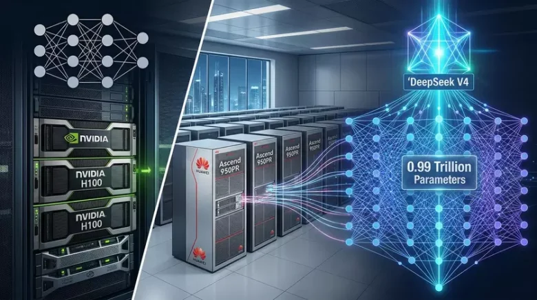 DeepSeek V4 повністю переходить на чипи Huawei, відмовившись від NVIDIA