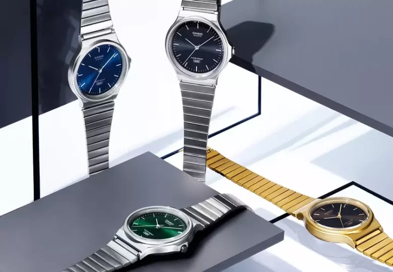 Casio представила чотири нових годинники MQ-24 з металевими ремінцями