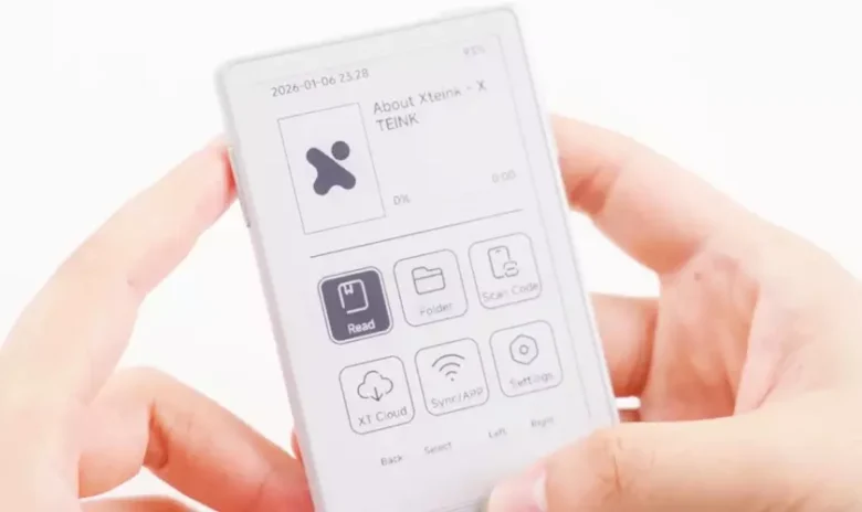 Xteink X3: ультракомпактный ридер с E-Ink экраном и магнитным креплением