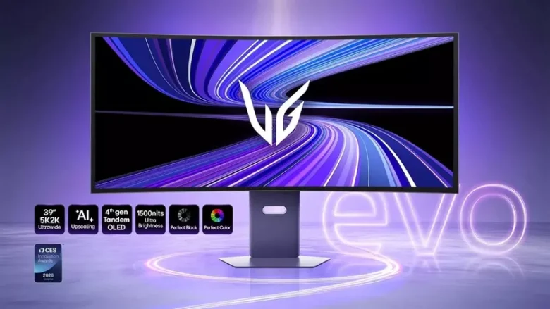 OLED-монітор LG UltraGear evo 39GX950B-B: 5K2K, 330 Гц і штучний інтелект
