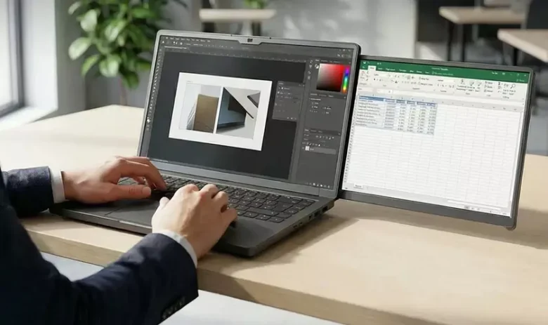 SpectraSlideOut: новий висувний екран для MacBook Pro та Air без дротів