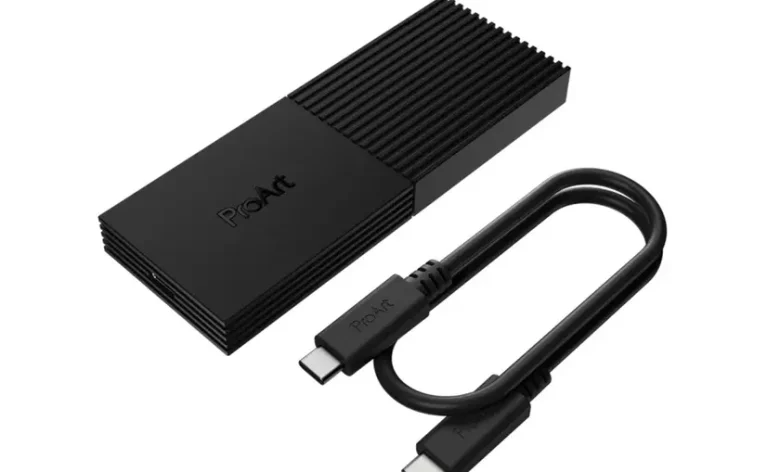 ASUS ProArt PA400: перший зовнішній SSD-корпус із підтримкою USB4 для творчих фахівців