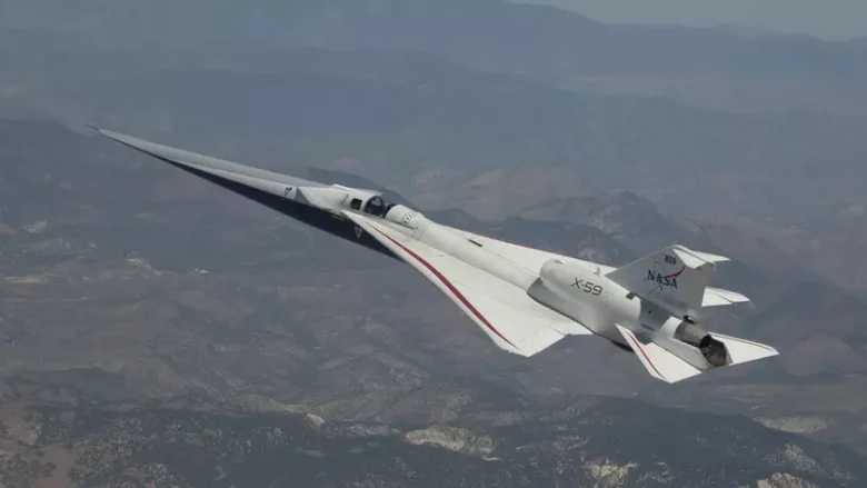 NASA проведет первые испытания тихого сверхзвукового самолета X-59 в 2026 году
