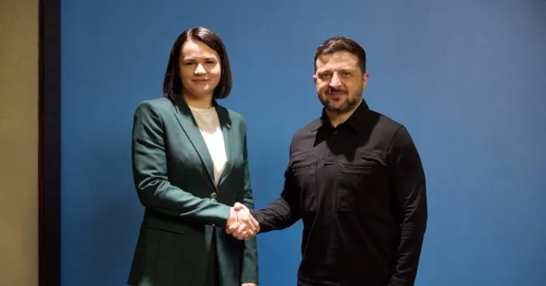 Зеленський провів зустріч зі Світланою Тихановською у Києві