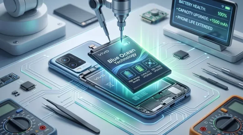 Vivo внедрит новые батареи Blue Ocean для старых смартфонов: увеличенная автономность