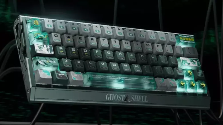 IQUNIX представила лимитированные клавиатуры EV63 Ghost in the Shell с уникальным дизайном