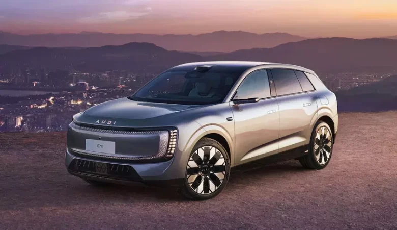 Официальные цены и характеристики нового электрокроссовера AUDI E7X в Китае