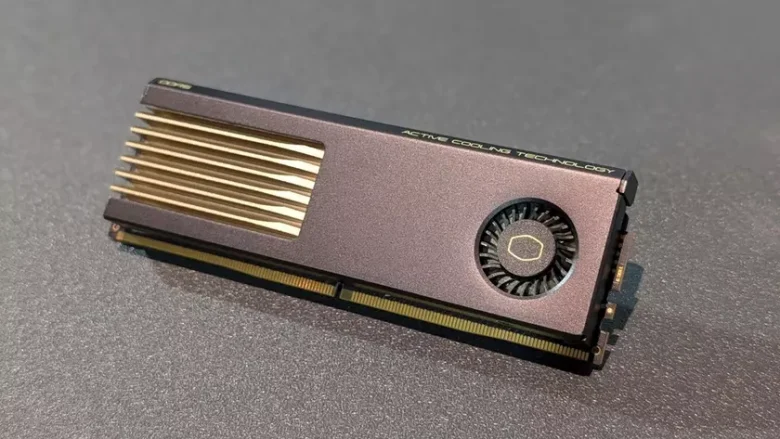 Cooler Master и G.Skill представили DDR5 MasterDIMM AC с активным охлаждением
