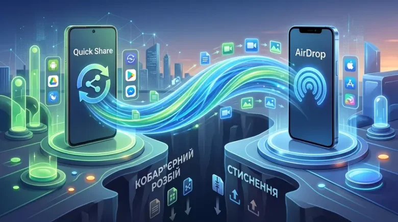 Google расширяет поддержку Quick Share для Android: совместимость с AirDrop на многих устройствах