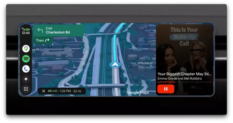 Обновление Android Auto: поддержка 4K YouTube, Gemini и адаптивный дизайн
