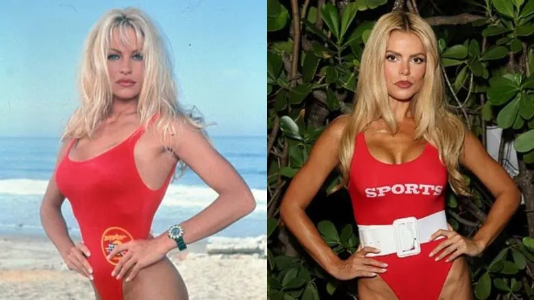 Брукс Нейдер повторила легендарные образы Памелы Андерсон на Miami Swim Week 2026